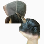 Natural wave full lace wig